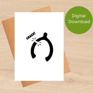 Druckbare Geburtstagskarte, lustige Geburtstagskarte, digitaler Download, Bruder Schwester Karte, Papa Geburtstagskarte, Mama Geburtstagskarte, wishbone Karte