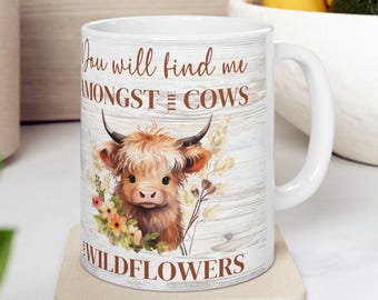 Taza de vaca de las tierras altas PNG, versículo bíblico PNG, diseños de sublimación de taza de café de vaca, envoltura de taza de vaca PNG, envoltura de taza de vaca de las tierras altas de 11 oz, envoltura de taza de vaca de 15 oz