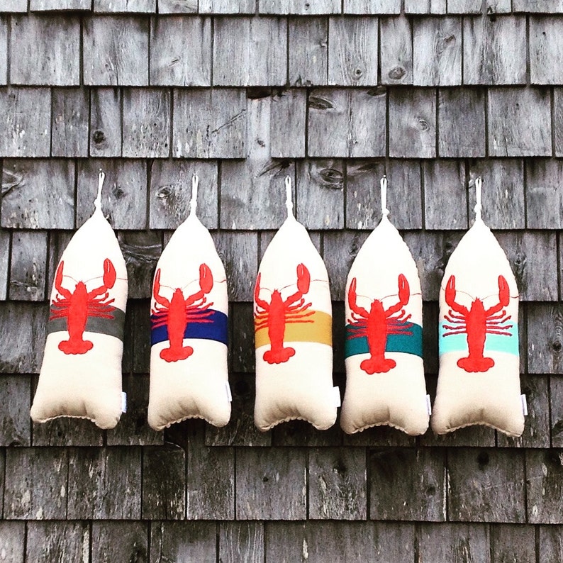 Maine Lobster Buoy Pillow. gifts under 50. gift for him.maine Etsy