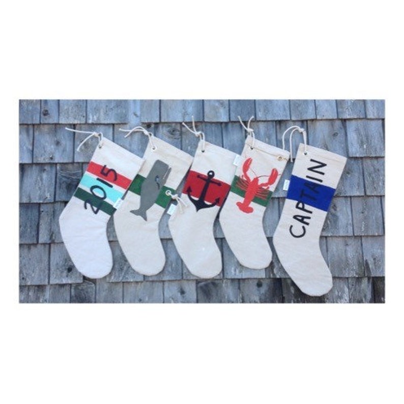 Nantucket Captain Christmas Stocking