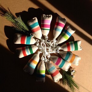12 Maine lobster buoy christmas ornaments!  Nautical tree ornament. Buoy christmas decoration. Buoy tree ornament. Any color you wish!