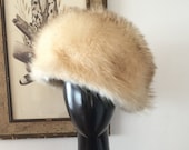 1960s Irene of New York Arctic Fox Fur Hat