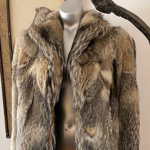 Absolutely Gorgeous Coyote Fur Coat