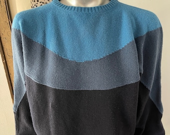 80s Gianni Versace Blues Sweater