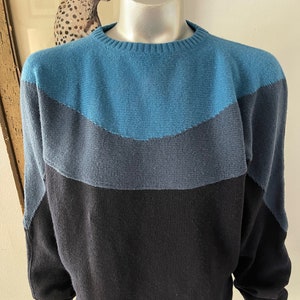 80s Gianni Versace Blues Sweater