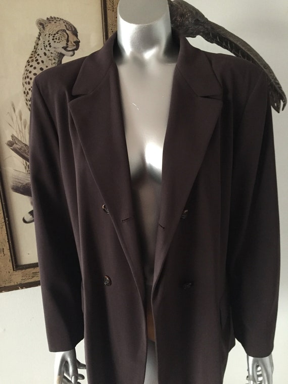 90s Jil Sander Double Breasted Suit Blazer and Pa… - image 2