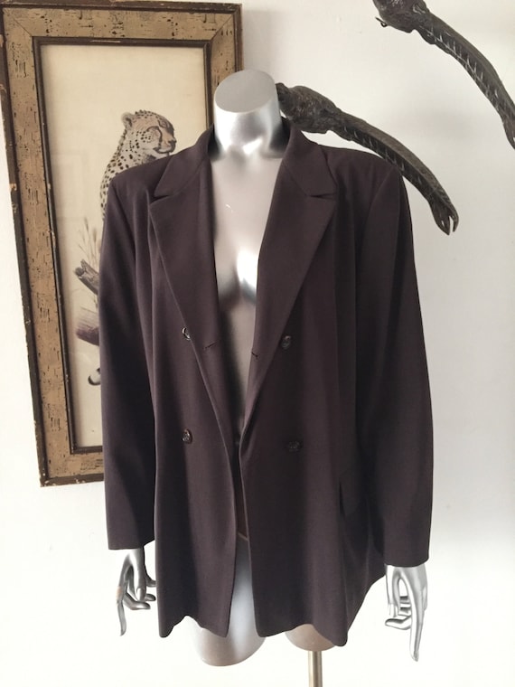 90s Jil Sander Double Breasted Suit Blazer and Pa… - image 3