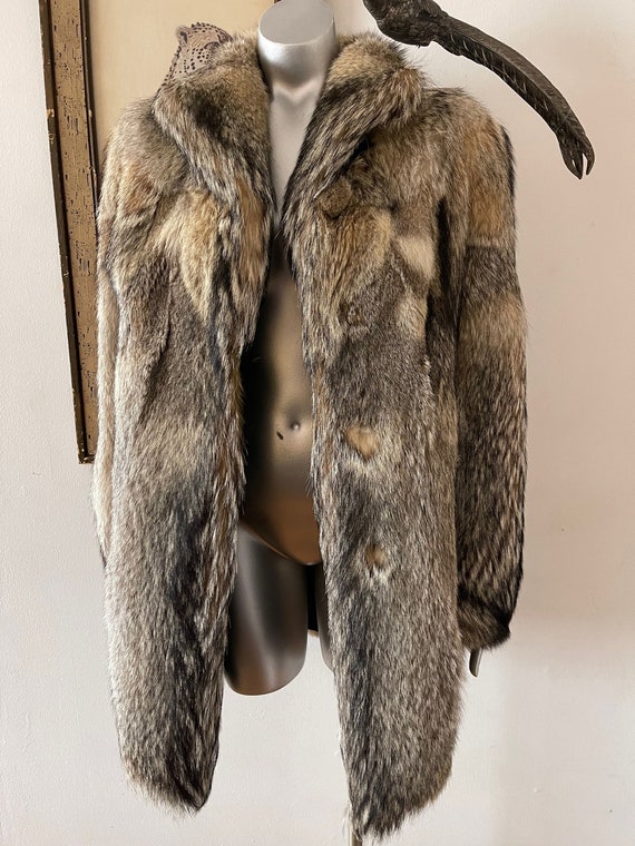 Absolutely Gorgeous Coyote Fur Coat