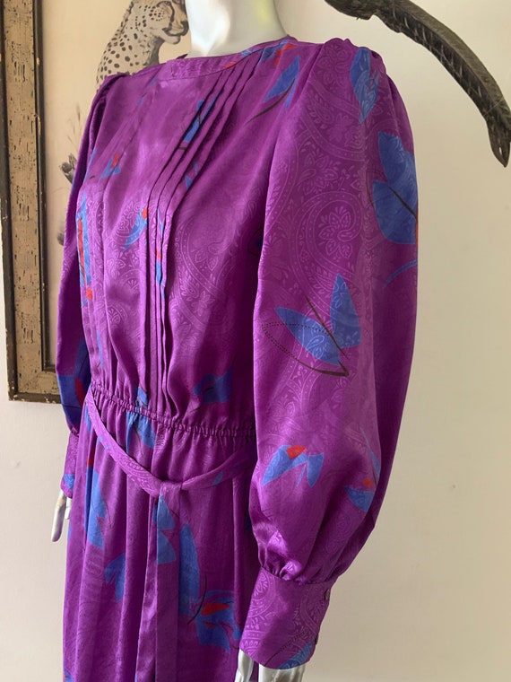 Flora Kung Paisley Print Pleated Neiman Marcus Dre
