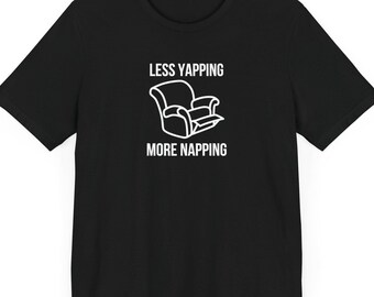Just Resting My Eyes Funny Dad Recliner Shirt | Nap Champion Tee | Father's Day Gift for Tired Dads