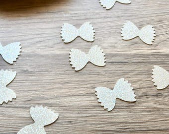 Glitter Bowtie Pasta Confetti, Italian Dinner Party, Pasta Night, Foodie Celebration, Kitchen Party, Cooking, Noodle, Chef, Farfalle