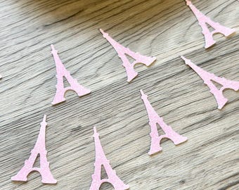 Glitter Eiffel Tower Confetti, Paris Party Decor, French Theme, Travel Birthday, Bridal Shower, Romantic Celebration, Ooh La La Decor