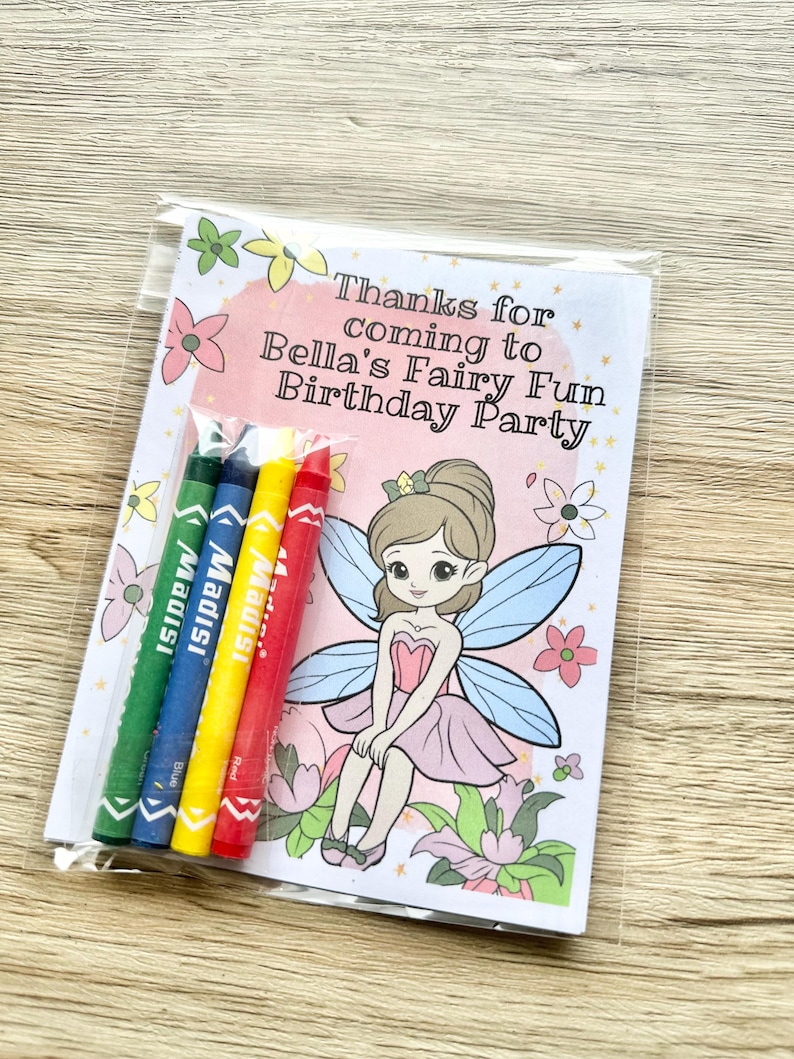 fairy colouring in