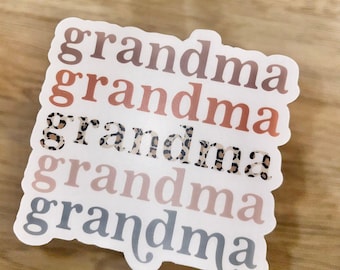 Grandma Sticker/ Vinyl Stickers