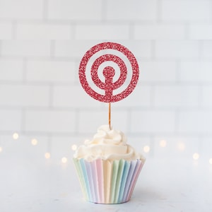 Glitter Target Cupcake Toppers, Bullseye, Trips and Sips, Bullseye Store, Dart Board, Target Party, Target Birthday, Bullseye Party, Darts