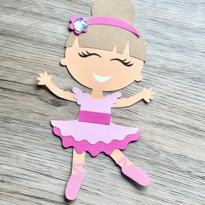 Ballerina Paper Doll Paper Craft Kit, Arts & Crafts Kit for Kids ...