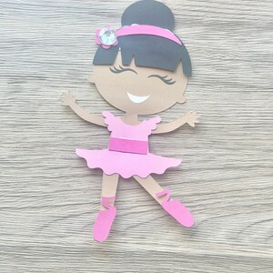 Ballerina Paper Doll Paper Craft Kit, Arts & Crafts Kit for Kids ...