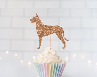 Glitter Cupcake Toppers