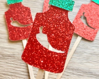 Layered Cupcake Toppers