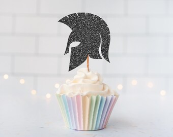 Glitter Cupcake Toppers