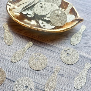 Glitter Bowling Confetti, Bowling Table Scatter, Bowling Pins, Bowling Ball, Bowling Birthday, Bowling Party, Strike, Spare, Bowling Bash