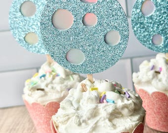 Layered Cupcake Toppers