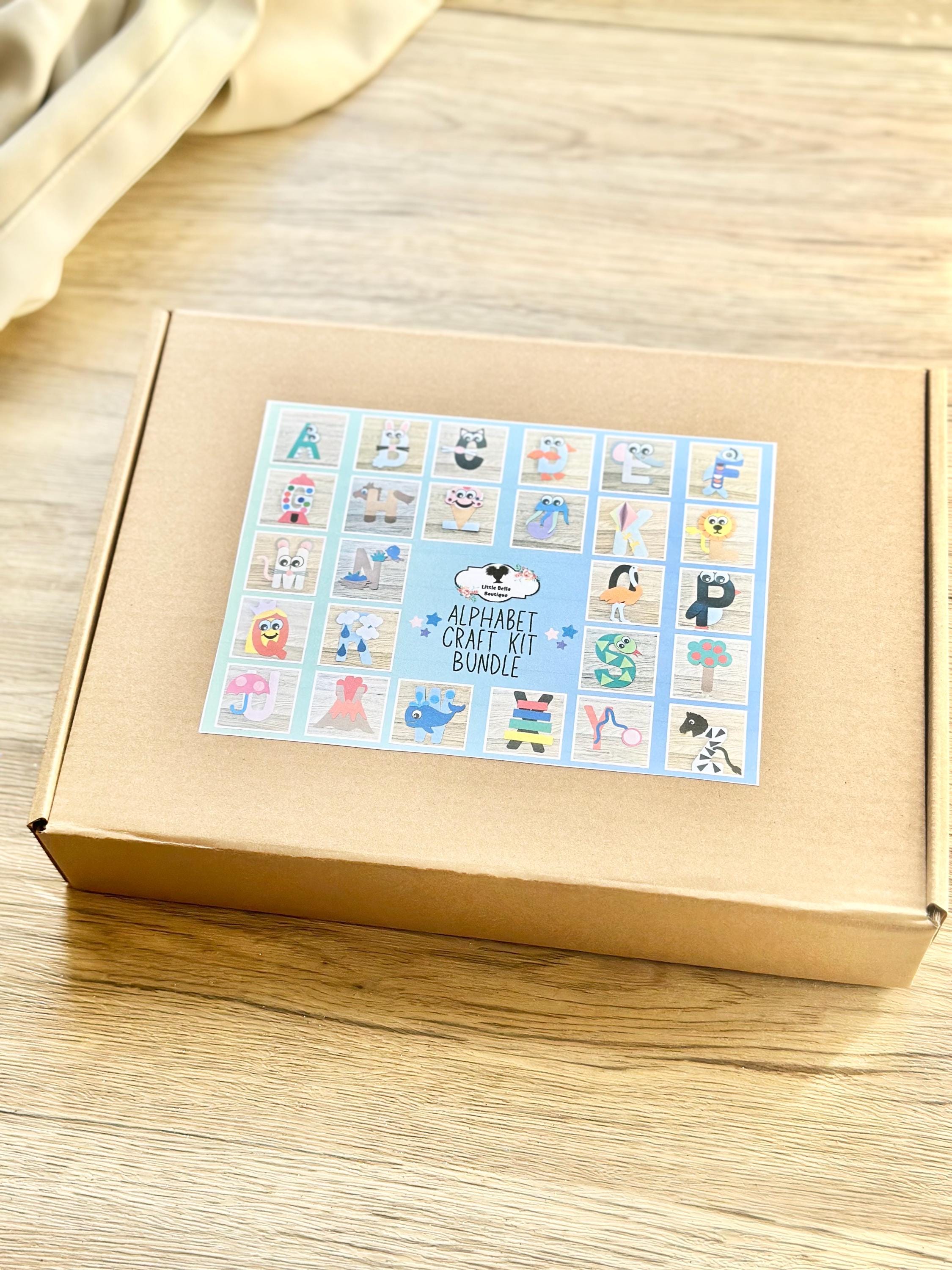 Abc Crafts Store Alphabet Craft Kit Bundle, ABC Kids Craft Kit Bundle, Paper Craft Kits ...