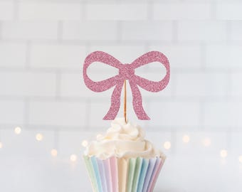 Glitter Cupcake Toppers