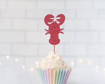 Glitter Cupcake Toppers