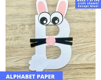 X is for Xylophone Paper Craft Kit, Alphabet Arts & Crafts Kit for Kids ...