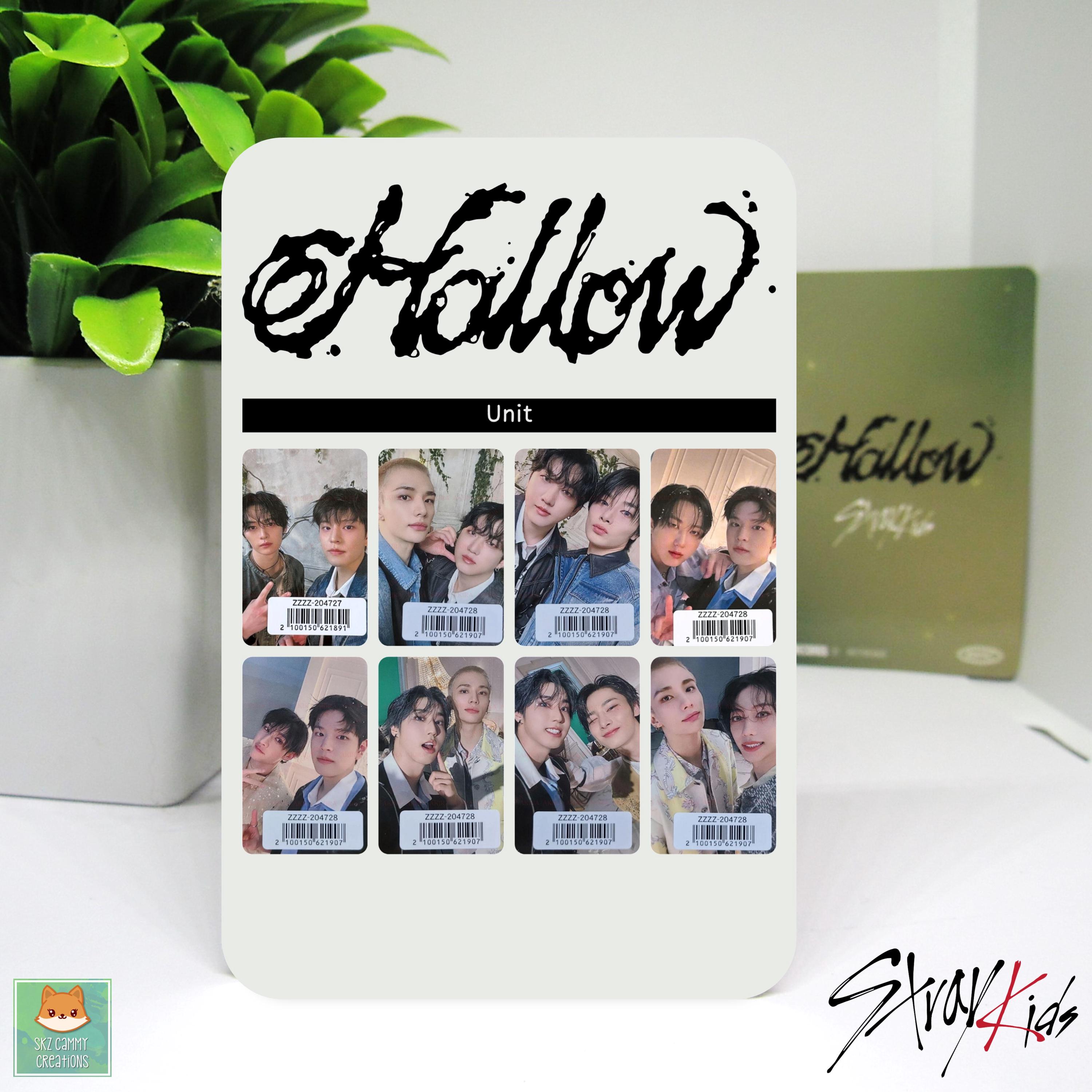 Stray Kids Hollow Album Binder Filler Cards | KPOP Photocard