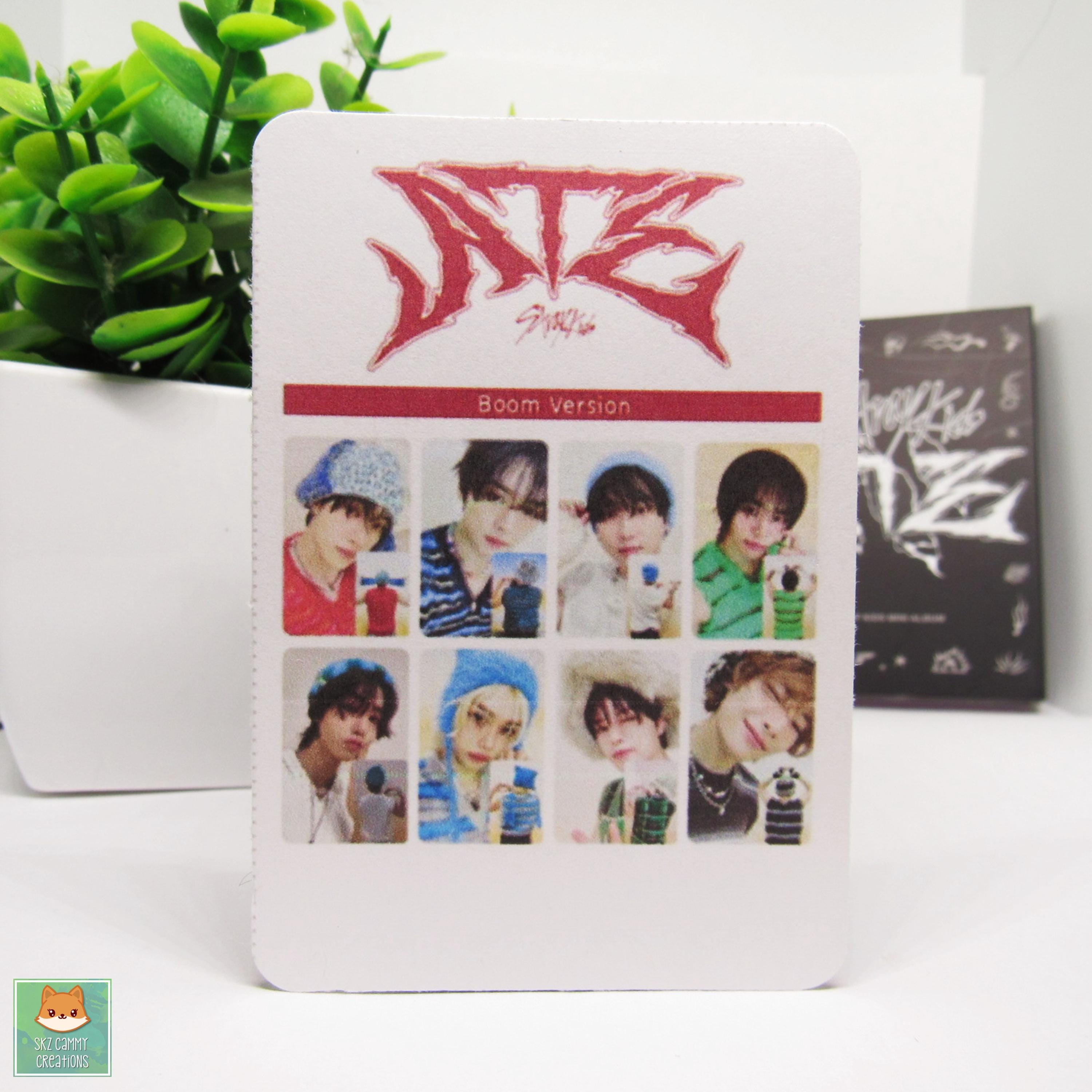Stray Kids ATE Binder Filler | KPOP Photocard Placeholder | 9-pocket ...