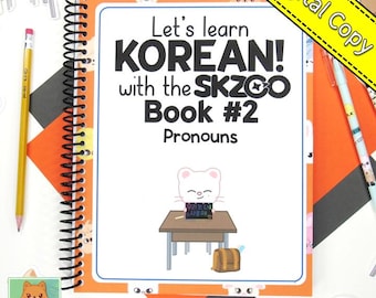 Stray Kids SKZOO Learn Korean Digital Workbook #2: Pronouns