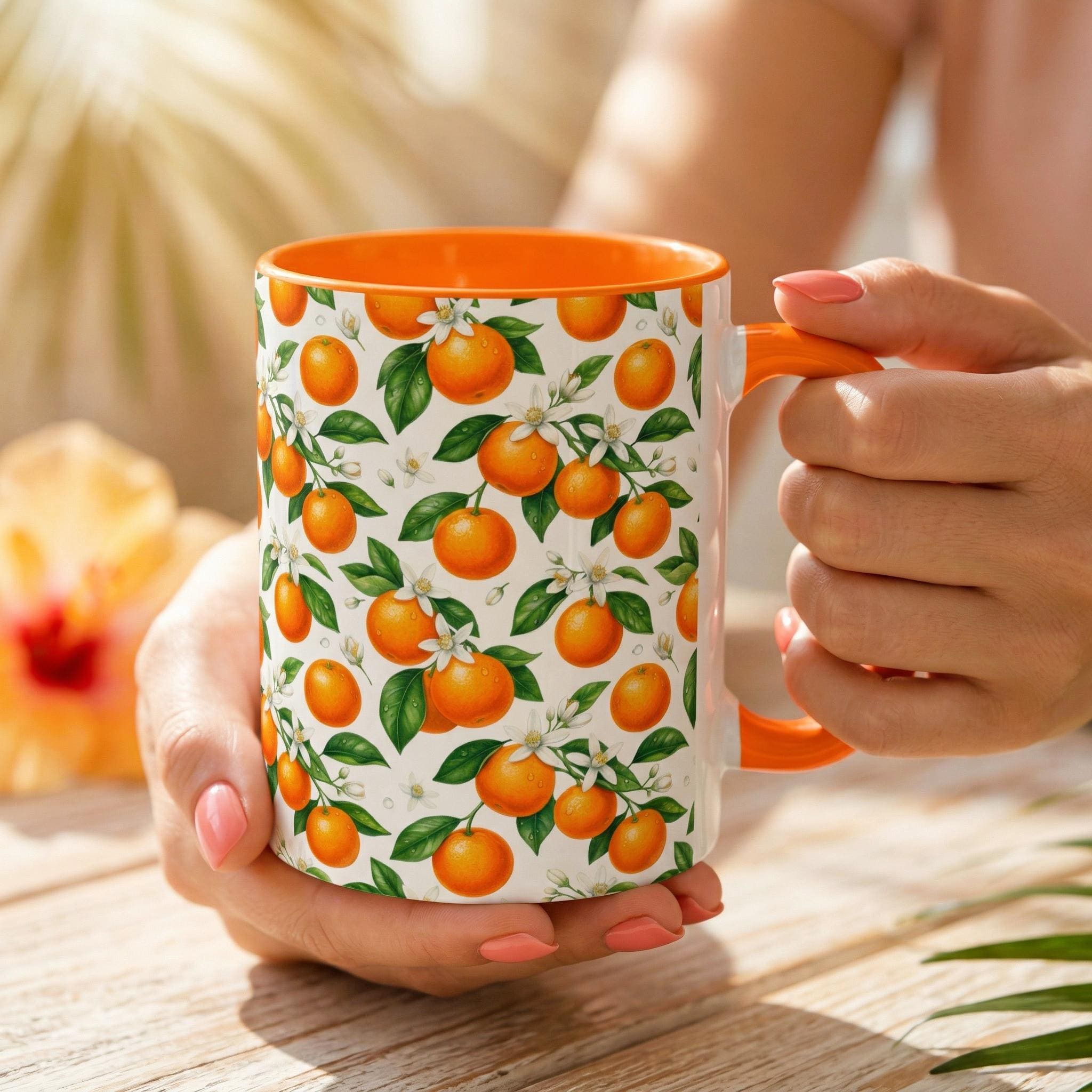 Citrus Fruit Mug Cup - Etsy