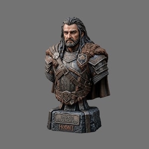 Thorin Bust STL\3MF File – Figure 3D Printing Model l Digital Download