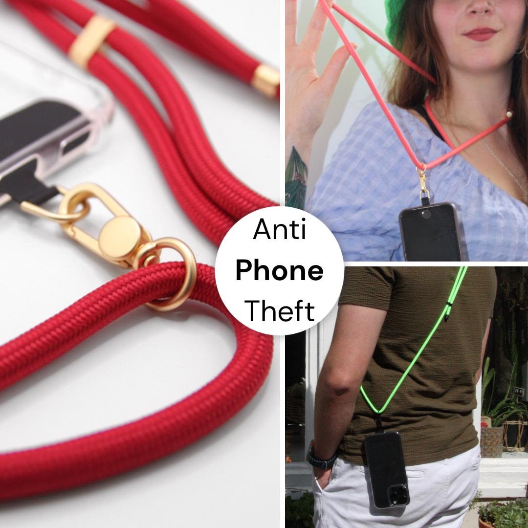 Crossbody Phone Strap Hiking Rope Safety Hands Free Dog Strap