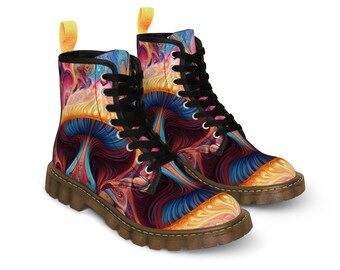 AllTheColors #2 Women's Canvas Boots