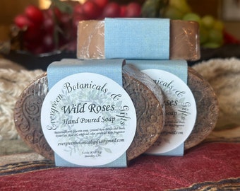 Wild Roses Hand Poured Soap