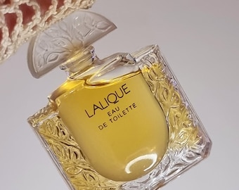 Eau de toilette Lalique vintage 1992, miniature 4,5 ml splash, pas de boîte disponible