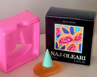 Vintage 1989 Naj-Oleari eau de toilette 5 ml edt parfumminiatuur, met doos