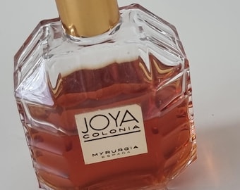 Vtg Perfume READ Joya Myrurgia Colonia Woman 200 Ml Splash 1/4