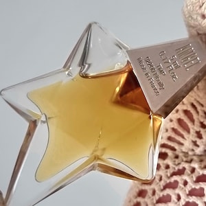 Vintage 1992 Angel von Thierry Mugler Flat Star Eau de Parfum 5ml Miniatur, keine Box verfügbar