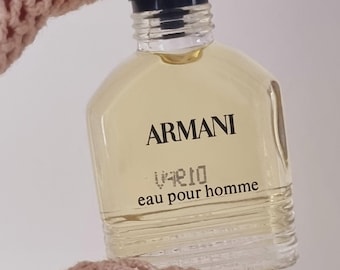 Vintage Perfume Men Armani Eau Pour Homme 1000 Ml 80s Sealed