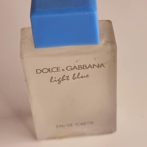 Vintage Dolce & Gabbana Light Blue edt 4,5ml Parfum, keine Box vorhanden