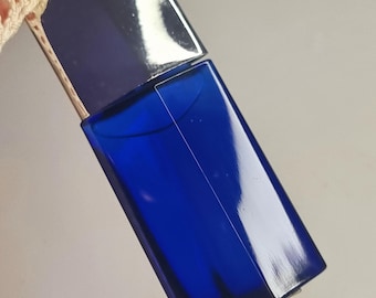 Extremely Rare 2004 Issey Miyake L'Eau Bleue D 'Issey Pour Homme eau de toilette miniature 7ml splash, no box available