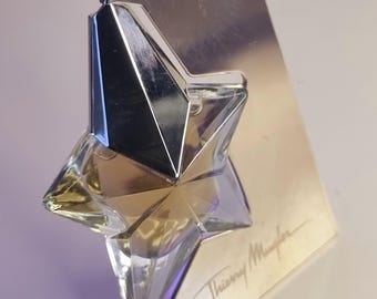 Vintage 1992 Angel by Thierry Mugler Flat Star eau de parfum 5ml miniature , with original display