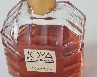 Vintage Rare 1950 Joya by Myrurgia Colonia Fragrance, 100ml ,no