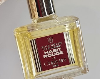 Habit Rouge by Guerlain, 6.8 Fl Oz 200 Ml Eau De Toilette EDT