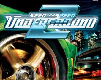 Need for Speed 2 Underground 2 PC game-Digital Download-Win10 and 11 compatible.