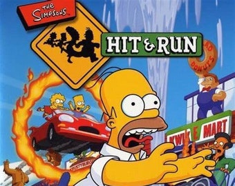 Die Simpsons Hit and Run – PC-Spiel – digitaler Download – kompatibel mit Win10 und 11